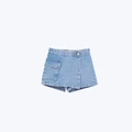 Short Saia Jeans Hering Feminino