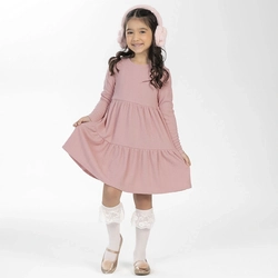 Vestido Manga Longa Tricot Leve Cativa - Feminino