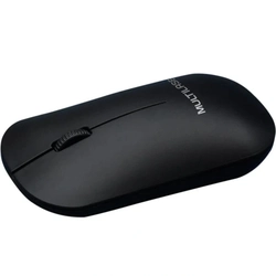 Mouse Sem Fio Multilaser 1200dpi USB Preto - Mo307