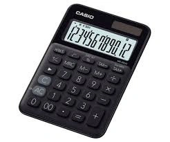 Calculadora de Mesa 12 Dígitos Preta - Ms-20uc-bk-w-dc