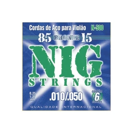 Encord. Violao Aco N500 0.10 Bolinha Nig