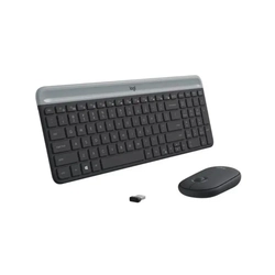 Kit Teclado e Mouse Logitech Mk470 Sem Fio Us 920-009268