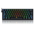 Teclado Gamer Mecânico Redragon Fizz Pro RGB Switch Brown Preto - K616-RGB-B (PT-BROWN)