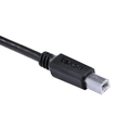 Cabo Para Impressora Usb-c Tipo-c Para USB 2.0 Pcyes 1 Metro Preto - Pucbp-1