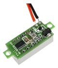 Aokin Mini Voltímetro Digital Led Vermelho 4.5-30v 0.28