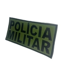 Emborrachado Costas verde- Policia Militar
