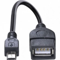 Adaptador USB Fêmea para Micro USB OTG