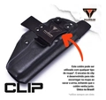 Coldre Magnum Velado Interno Iwb em kydex - GLOCK - G22