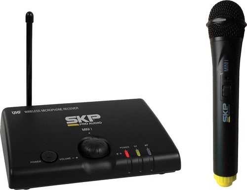 Microfone Sem Fio Uhf de Mao Mini-i