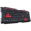 Teclado Gamer Vinik Vx Gaming Dragon V2 Preto Com Vermelho - Gt100