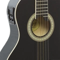 Viola Eletroacustica Com Afinador Cromatico 3 Bandas Vs-14 Eq Preta