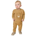 Conjunto Blusa e Calça Jacquard Bordado Leão Perfect Boys - Masculino
