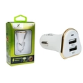 Carregador Veicular C/ 2 Usb 3.1a - Xc-v7-usb Branco