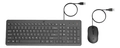 KIT TECLADO/MOUSE USB - 160 PT - HP