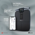 Balança Bioimpedância 55 Análises Corporais Digital e com Bluetooth - Relaxshop Bio Ultra Preta