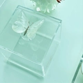 Caixa Cubo Borboleta Quartzo