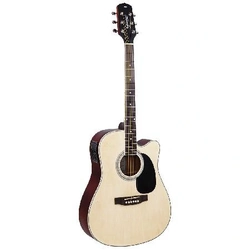 Violão Eletroacústico Aço Cutaway Com Equalizador e Afinador Gdc-1 Ceq Natural Satin