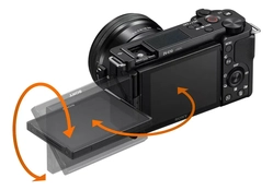 Câmera Sony ZV-E10 com lente 16-50