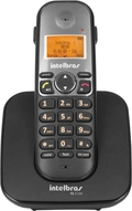 Telefone sem Fio Intelbras Dect 6.0 Viva Voz/identificador de Chamadas Preto - Ts5120