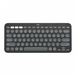 Teclado Logitech Pebble Keys 2 K380s Sem Fio Grafite - 920-011789