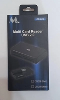 Leitor de Cartão 2.0 Multicard 6 Em 1 Cr-620B Preto - MTek