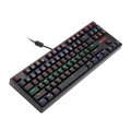 Teclado Gamer Mecânico Redragon Daksa Switch Vermelho Rainbow - K576R-PT-RED