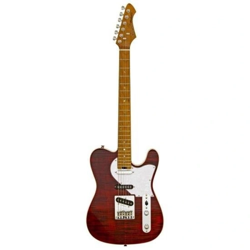 Guitarra Aria Pro Ii 615-mk2 Nashville Ruby Red